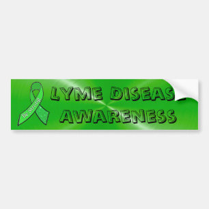 Adesivo Para Carro Autocolante de alerta para a doença de Lyme