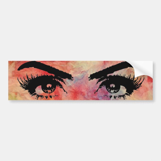 Adesivo Para Carro Autocolante de bolhas rosa (Frente)