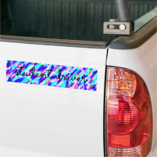 Adesivo Para Carro Autocolante de salto de caos colorido