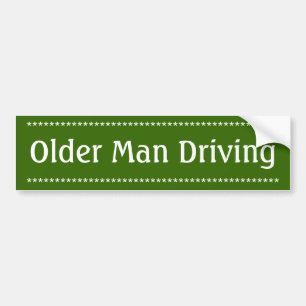 Adesivo Para Carro autocolante de solteiro/mulher idosa