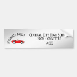 Adesivo Para Carro Autocolante do Baile de formatura do Driver Design
