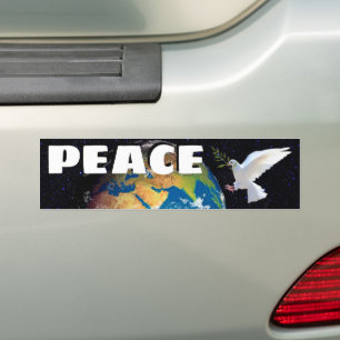 Adesivo Para Carro Autocolante do Bumper de Paz