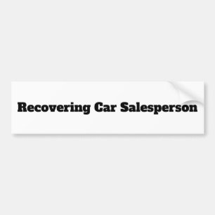 Adesivo Para Carro Autocolante Humor Bumper do Vendedor