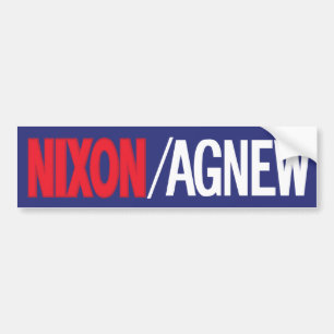 Adesivo Para Carro Autocolante no vidro traseiro 1968 de Nixon