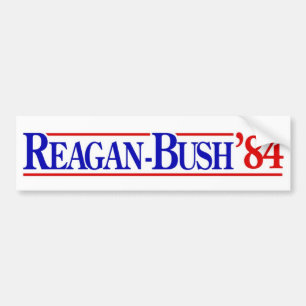 Adesivo Para Carro Autocolante no vidro traseiro 1984 de Reagan Bush