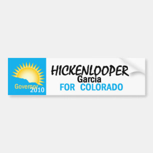 Adesivo Para Carro Autocolante no vidro traseiro 2010 de Hickenlooper
