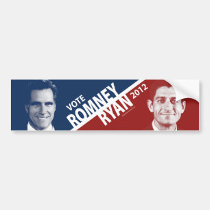 Adesivo Para Carro Autocolante no vidro traseiro 2012 de Mitt Romney