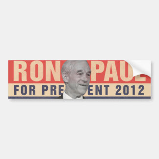 Adesivo Para Carro Autocolante no vidro traseiro 2012 de Ron Paul