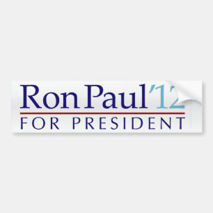 Adesivo Para Carro Autocolante no vidro traseiro 2012 de Ron Paul