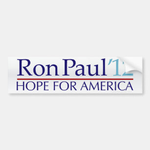 Adesivo Para Carro Autocolante no vidro traseiro 2012 de Ron Paul