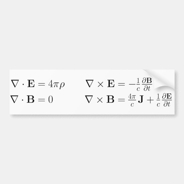 Adesivo Para Carro Autocolante no vidro traseiro, as equações de (Frente)