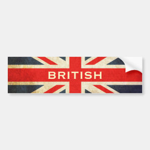 Adesivo Para Carro Autocolante no vidro traseiro britânico de Union
