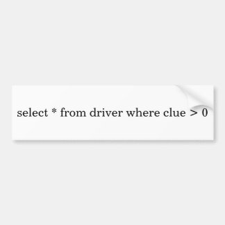 Adesivo Para Carro Autocolante no vidro traseiro confuso do motorista