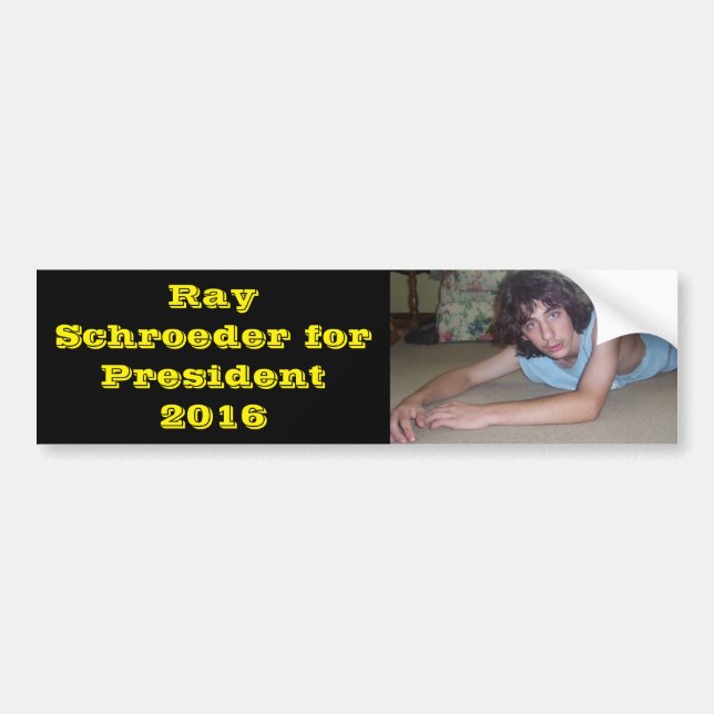 Adesivo Para Carro Autocolante no vidro traseiro da eleição (Frente)