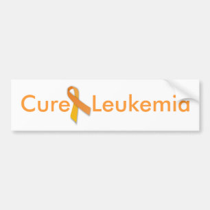 Adesivo Para Carro Autocolante no vidro traseiro da leucemia da cura