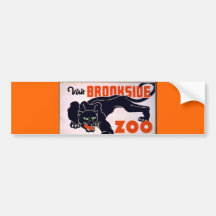 Autocolante no vidro traseiro da pantera preta do