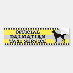 Adesivo Para Carro Autocolante no vidro traseiro Dalmatian do serviç