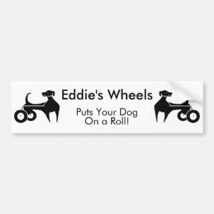 Adesivo Para Carro Autocolante no vidro traseiro das rodas de Eddie