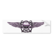 Autocolante no vidro traseiro de ABF