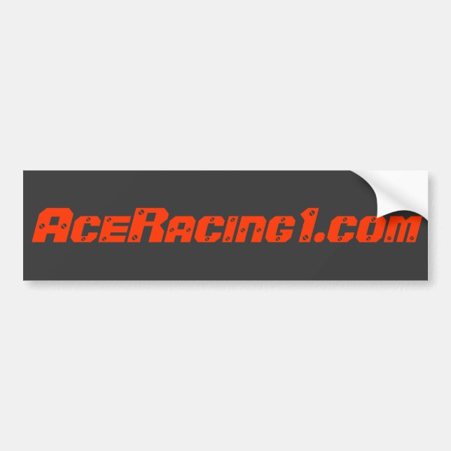 Adesivo Para Carro autocolante no vidro traseiro de AceRacing1.com (Frente)
