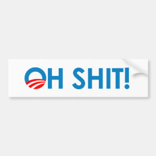 Adesivo Para Carro Autocolante no vidro traseiro de Anti-Obama