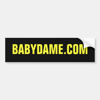 Adesivo Para Carro Autocolante no vidro traseiro de BABYDAME.COM