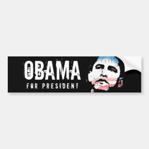 Adesivo Para Carro Autocolante no vidro traseiro de Barack Obama
