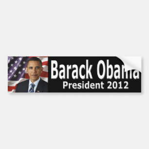 Adesivo Para Carro Autocolante no vidro traseiro de Barack Obama