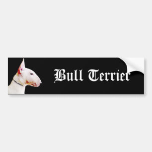 Adesivo Para Carro Autocolante no vidro traseiro de bull terrier