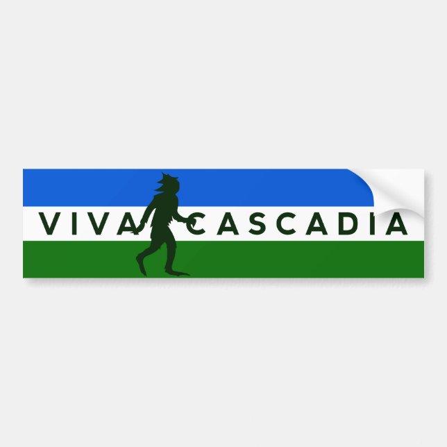 Adesivo Para Carro Autocolante no vidro traseiro de Cascadia (Frente)