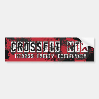 Adesivo Para Carro Autocolante no vidro traseiro de CrossFit NTX