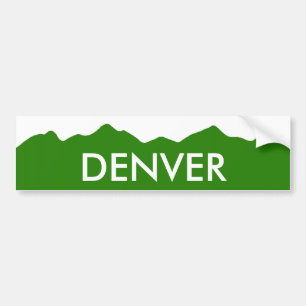 Adesivo Para Carro Autocolante no vidro traseiro de Denver Colorado