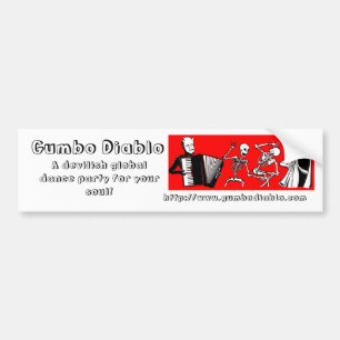 Adesivo Para Carro Autocolante no vidro traseiro de Diablo do Gumbo