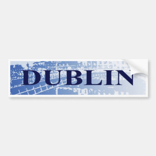 Adesivo Para Carro Autocolante no vidro traseiro de Dublin