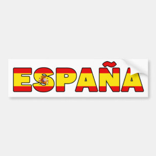 Adesivo Para Carro Autocolante no vidro traseiro de España