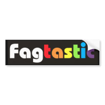Autocolante no vidro traseiro de Fagtastic