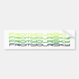 Adesivo Para Carro Autocolante no vidro traseiro de FromYourSky