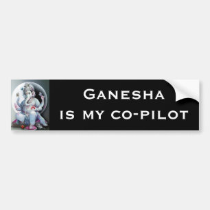 Adesivo Para Carro Autocolante no vidro traseiro de Ganesha - versão