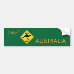 Adesivo Para Carro Autocolante no vidro traseiro de G'DAY AUSTRÁLIA