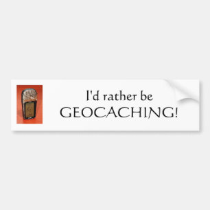 Adesivo Para Carro Autocolante no vidro traseiro de Geocaching