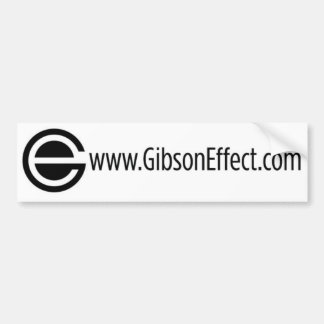 Adesivo Para Carro Autocolante no vidro traseiro de GibsonEffect