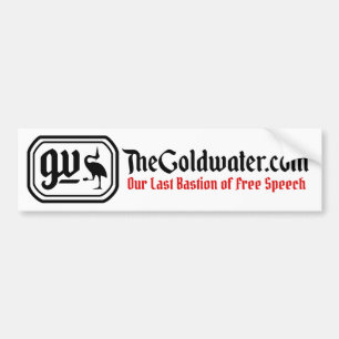 Adesivo Para Carro Autocolante no vidro traseiro de Goldwater