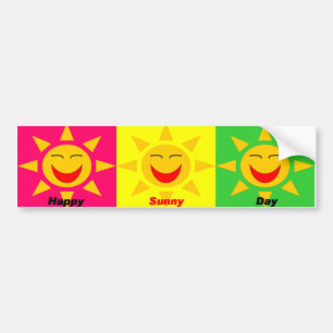 Adesivo Para Carro Autocolante no vidro traseiro de HappySunnyDay