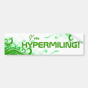 Adesivo Para Carro Autocolante no vidro traseiro de Hypermiling