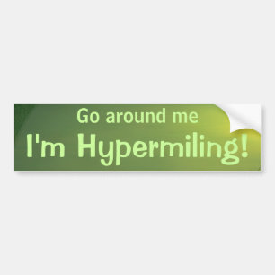 Adesivo Para Carro Autocolante no vidro traseiro de Hypermiling II