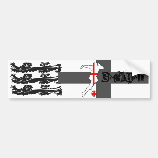 Adesivo Para Carro Autocolante no vidro traseiro de INGLATERRA (Frente)