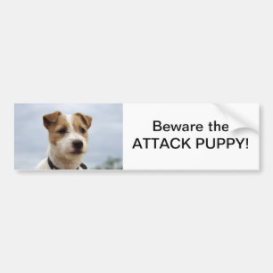 Adesivo Para Carro Autocolante no vidro traseiro de Jack Russell