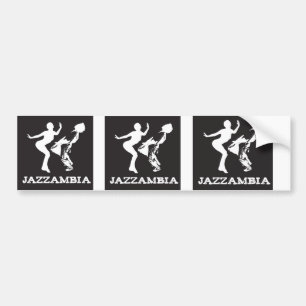 Adesivo Para Carro Autocolante no vidro traseiro de JAZZAMBIA