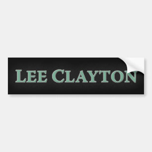 Adesivo Para Carro Autocolante no vidro traseiro de Lee Clayton