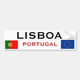 Adesivo Para Carro Autocolante no vidro traseiro de Lisboa*